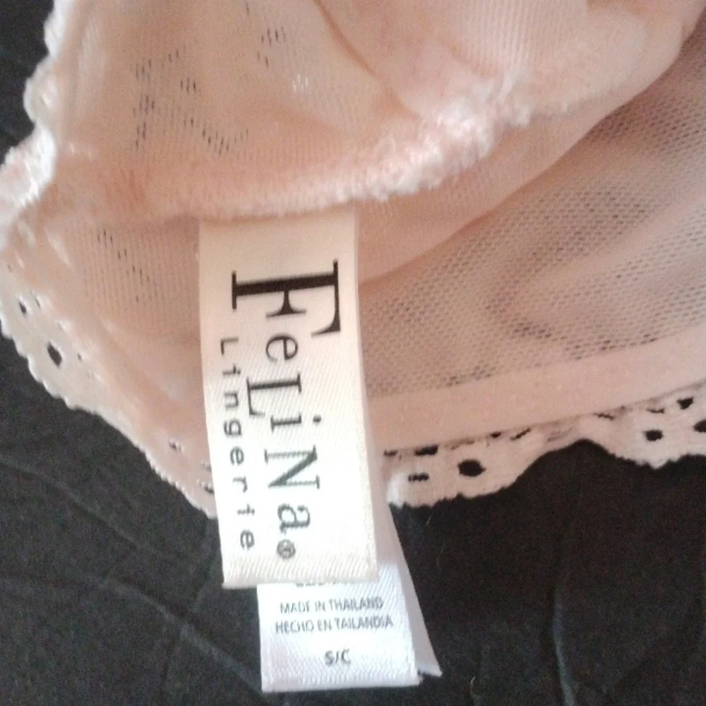 Felina lingerie pink lace bralette